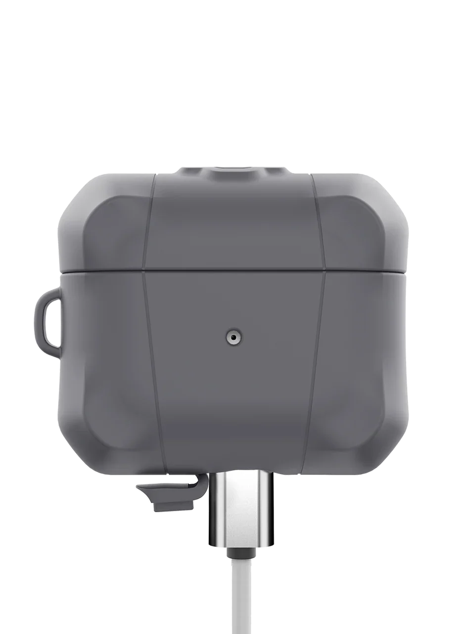 Itskins Spectrum Solid Series Case For Airpods 3 - Grey - Tashqila Itskins Spectrum Solid Series Case For Airpods 3 - Grey - Tashqila